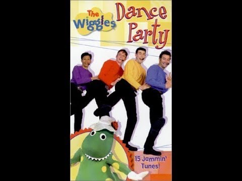 The Wiggles Dance Party 2001 VHS