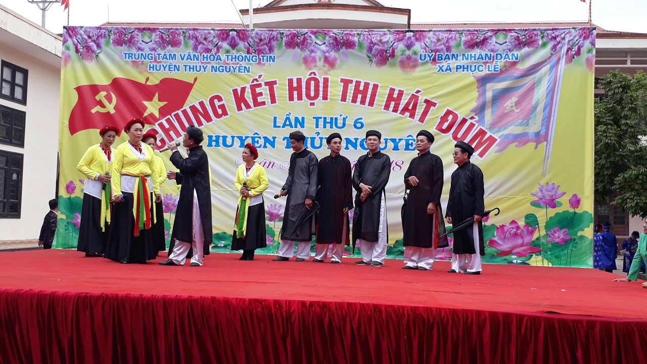 HÁT ĐỐI ĐÁP NỮ PHẢ LỄ VỚI NAM NGŨ LÃO - CHUNG KẾT HỘI THI HÁT ĐÚM LẦN THỨ 6 - XUÂN MẬU TUẤT 2018