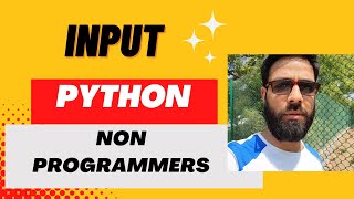 Input  #python  for Non-Programmers part-13 Hindi/Urdu