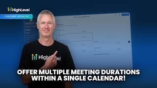 Offer multiple meeting durations within a single calendar!