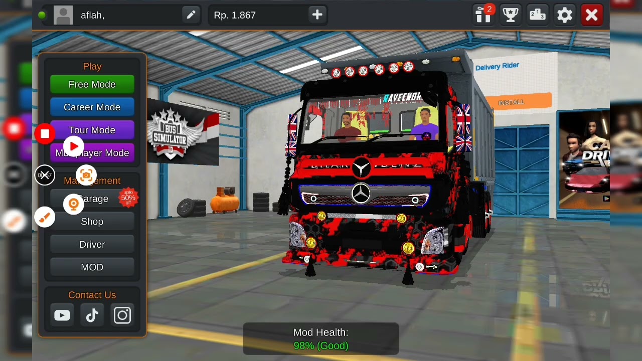 How to add Wayanadan bus in Bus simulator Indonesia easy trick 👌🏻👌🏻👌🏻👌🏻👌🏻🟥🟥💢🔥💢🔥💢