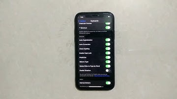 How To Enable Delete Slide To Type By Word On Iphone X Keyboard