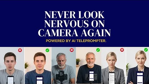 FaceTheCamera — AI Teleprompter for Confident Business Video by Rundong Li