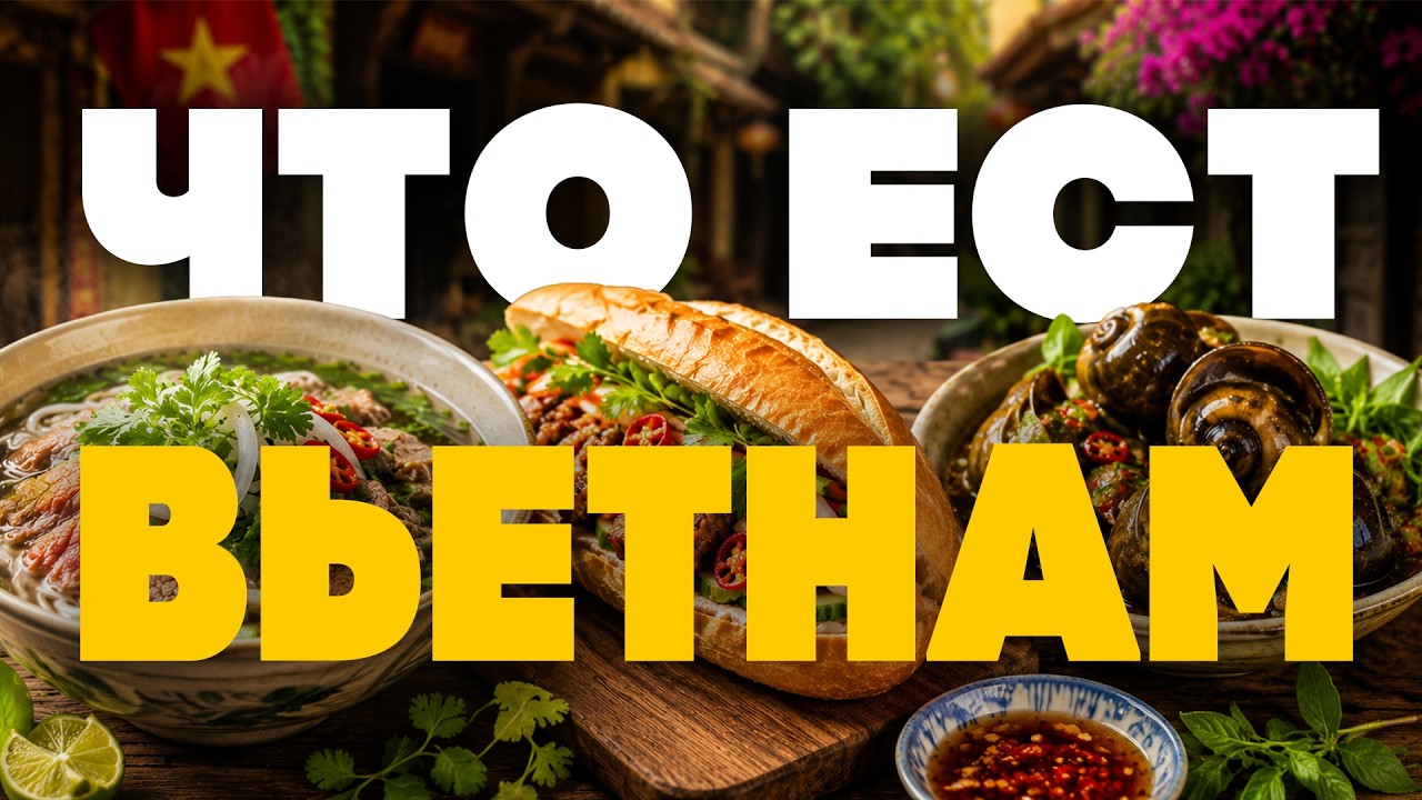 Еда Вьетнама: ТОП-10 блюд, которые НУЖНО попробовать | Вьетнамская кухня