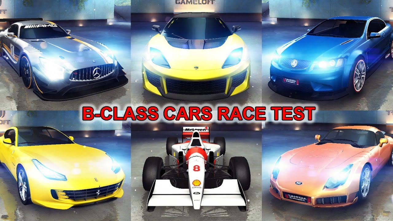 Asphalt 8 - B-Class Race Test (Evora Sport 410 vs others) - YouTube