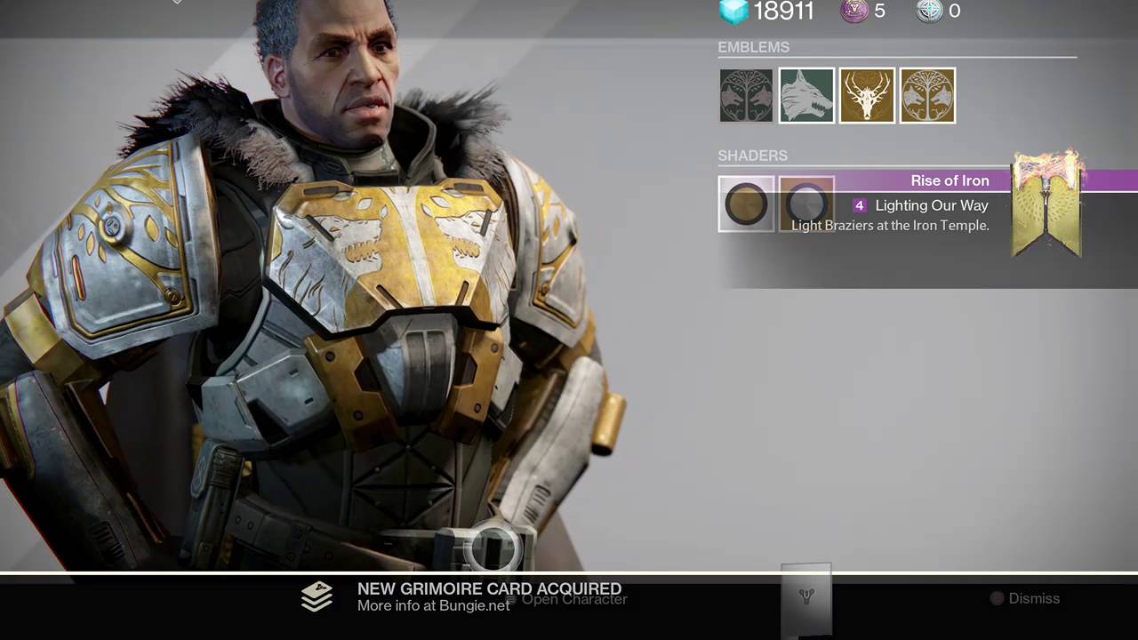 Destiny Rise of Iron - Rare boots engram to 347 Exotic boots