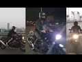 Sushant singh rajput rides his bmw bike on mumbai roads covering his face