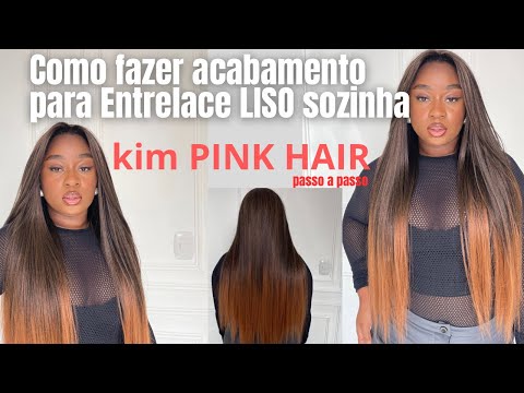 HOW TO DO A HAIR WEAVE BY YOURSELF/ WITH A PERFECT FINISH!!! #hairweave #tutorial #straighthair
