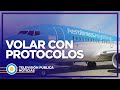 Volar con protocolos: así se viaja por Aerolíneas Argentinas