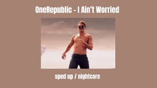 OneRepublic - I Ain’t Worried (sped up) Top Gun: Maverick Resimi