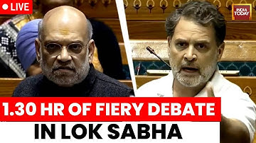 Rahul Gandhi Vs Amit Shah LIVE Debate On SIR & Vote Chori In Parliament | Rahul Attacks Amit Shah