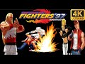 The King of Fighters '97 Longplay | Team Terry Bogard (Benimaru, Terry, Andy) | 4K 60FPS Gameplay