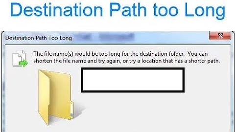How To Enable Long Path File Name In Windows 10/11