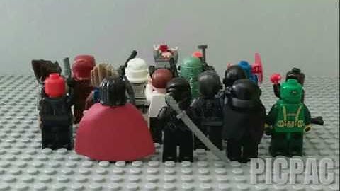 Lego VS mega bloks trailer
