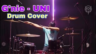Video thumbnail of "G'nie - UNI Ft. HRIATRENG | Drum Cover | Mamoia Colney"