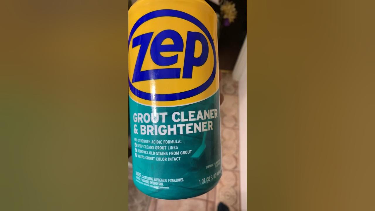 Zep Grout Cleaner YouTube