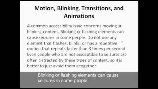 Creating Accessible Microsoft PowerPoint 2010 Presentations