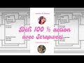 Tutodfi sketch 100 action avec scrapsweet tutorial action scrapbooking