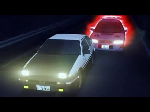 Initial d Takumi Vs Bunta