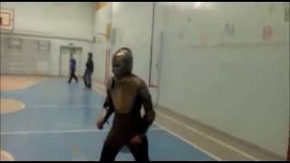 My first time in buhurt training