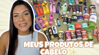 TOUR PELOS MEUS PRODUTOS CAPILARES