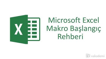 Kayıt Makroları ile İşlerinizi Otomatikleştirin - Tanıtım Videosu