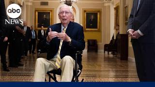 Sen. Mitch McConnell returns to Senate floor after hospitalization
