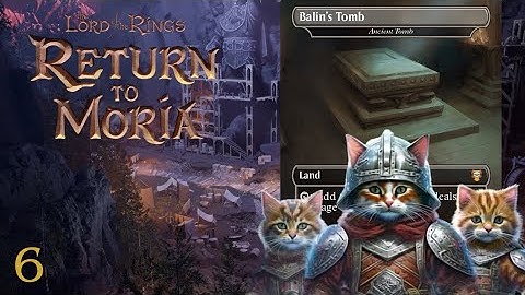 Best Base Building Location in Lord of the Rings Return To Moria Multiplayer coop Gameplay Part 6