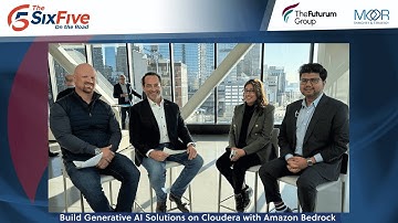 Build Generative AI Solutions on Cloudera with Amazon Bedrock - Six Five On the Road