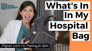 OB\/GYN Shares What You Need to Pack to Bring to the Hospital for Mom, Partner, and Baby!