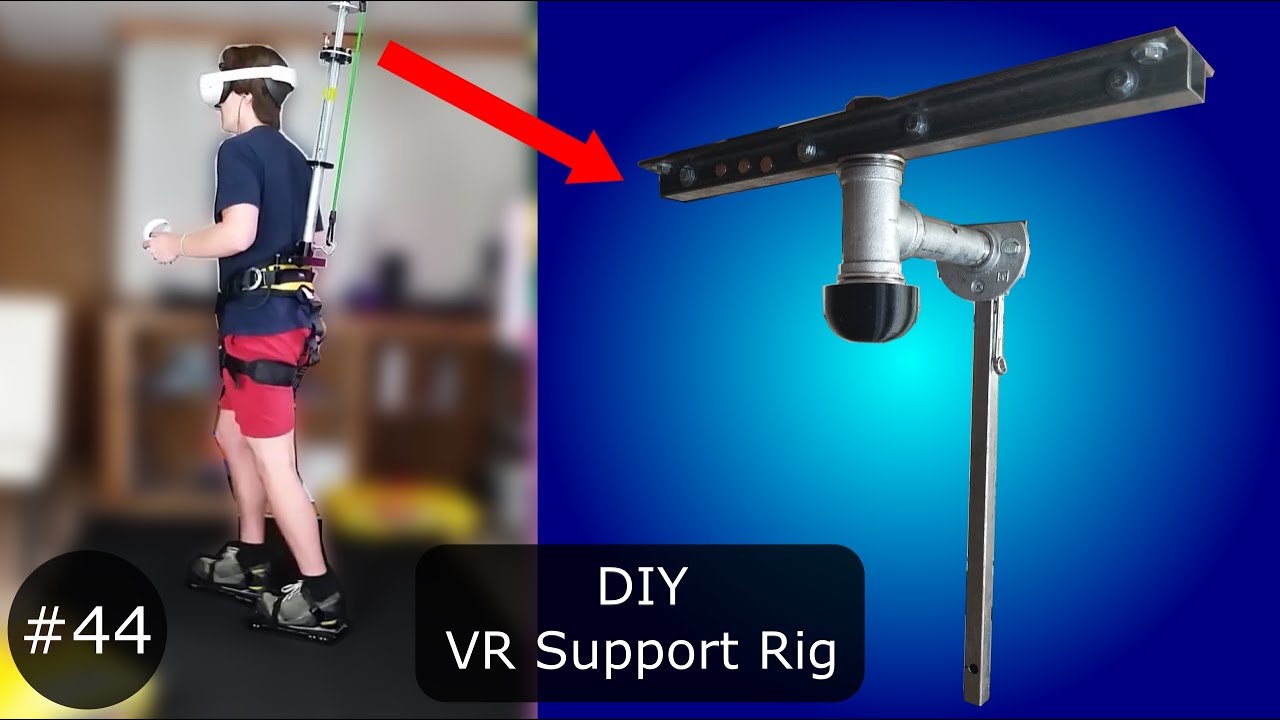 VR Shoe Build Log #44 - Continuing to Build the New Support Rig - YouTube
