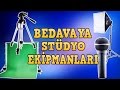 Bedavaya Stüdyo Ekipmanları Nasıl Yapılır ? ( Mikrofon/Tripod/Yeşil Ekran/Softbox Yapımı )