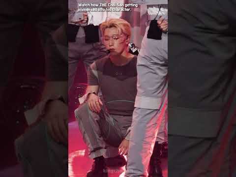 King Of Facial Expressions Ateez San Choisan Fancam Guerrilla Kpop Viral