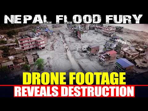 WATCH: Drone Footage Shows Devastation in Nepal Village as Death Toll Rises to 675| Nepal Flood news