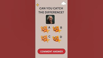 Only 1% Can Find the Difference! 🔍 IQ Test Quiz! #iqtest #viral #brainteasers #braintest #fyp