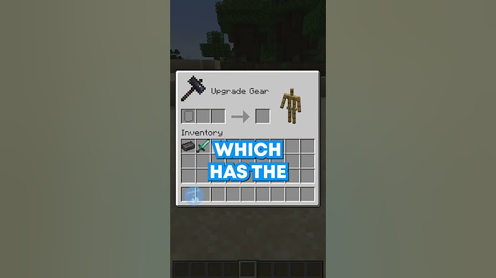 HOW TO UPGRADE TO NETHERITE IN 1.20!