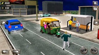 Game Mengemudi Becak Otomatis - Simulator Bajaj Penumpang - Android Gameplay screenshot 4