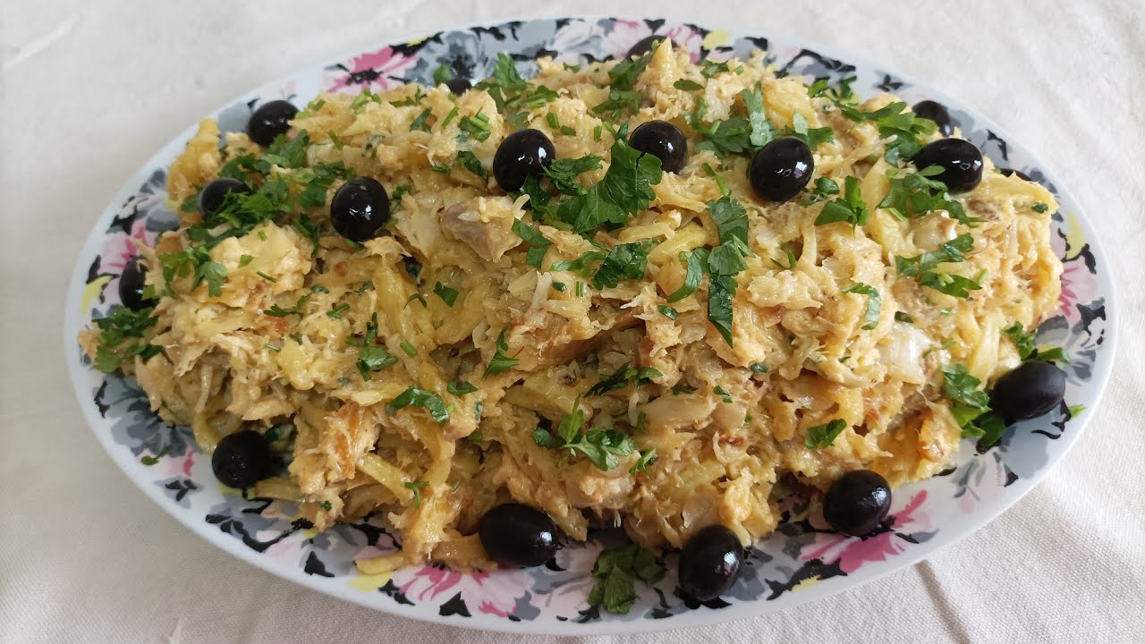 Cozinhamor - Bacalhau à Brás ( Receita Portuguesa! )