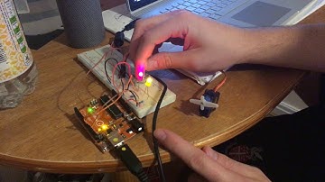 Potentiometer controlling LEDs and Servo