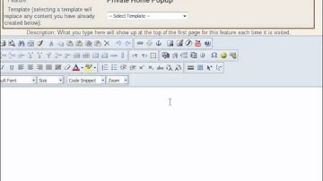 AtHomeNet Feature Teacher Series- Adding a Private Home Page Popup