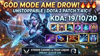 🔥 Why AME's Drow Ranger is BROKEN in Patch 7.41c 🤯 | Xtreme vs LiquidKDA 19 10 20 🔥