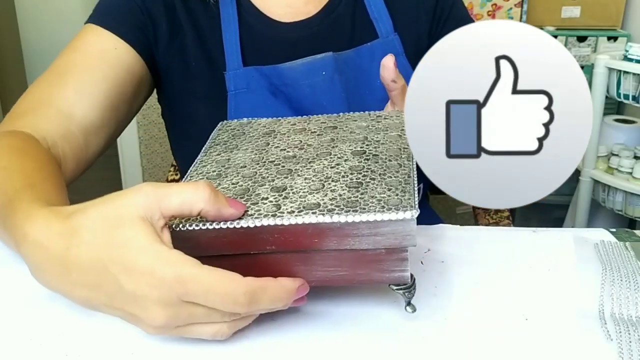 DIY CAIXA COM FALSA PRATA BOLIVIANA - FALSA LATONAGEM