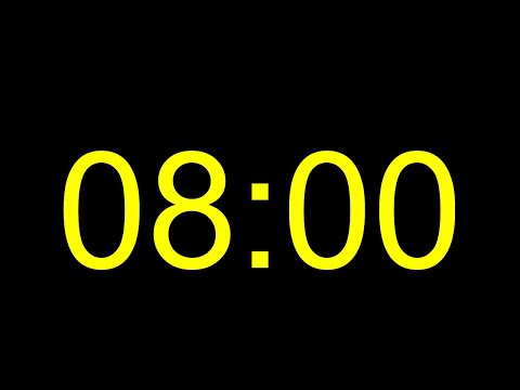 8 Minutes Countdown | Eight Minutes Countdown | 480 Seconds Countdown | #countdown | #timer