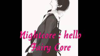 Nightcore- hello  (boy version)