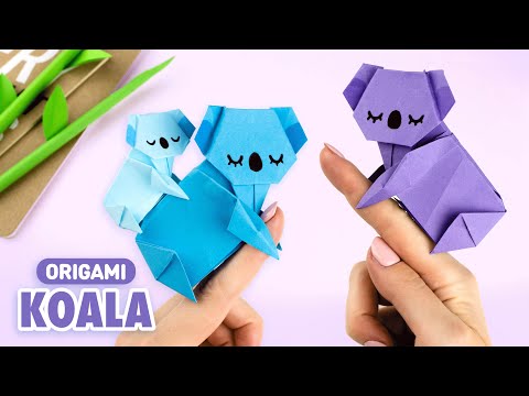Origami Paper Koala How To Make Paper Toy 