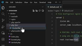 18- Docker File PHP FPM & NGINX