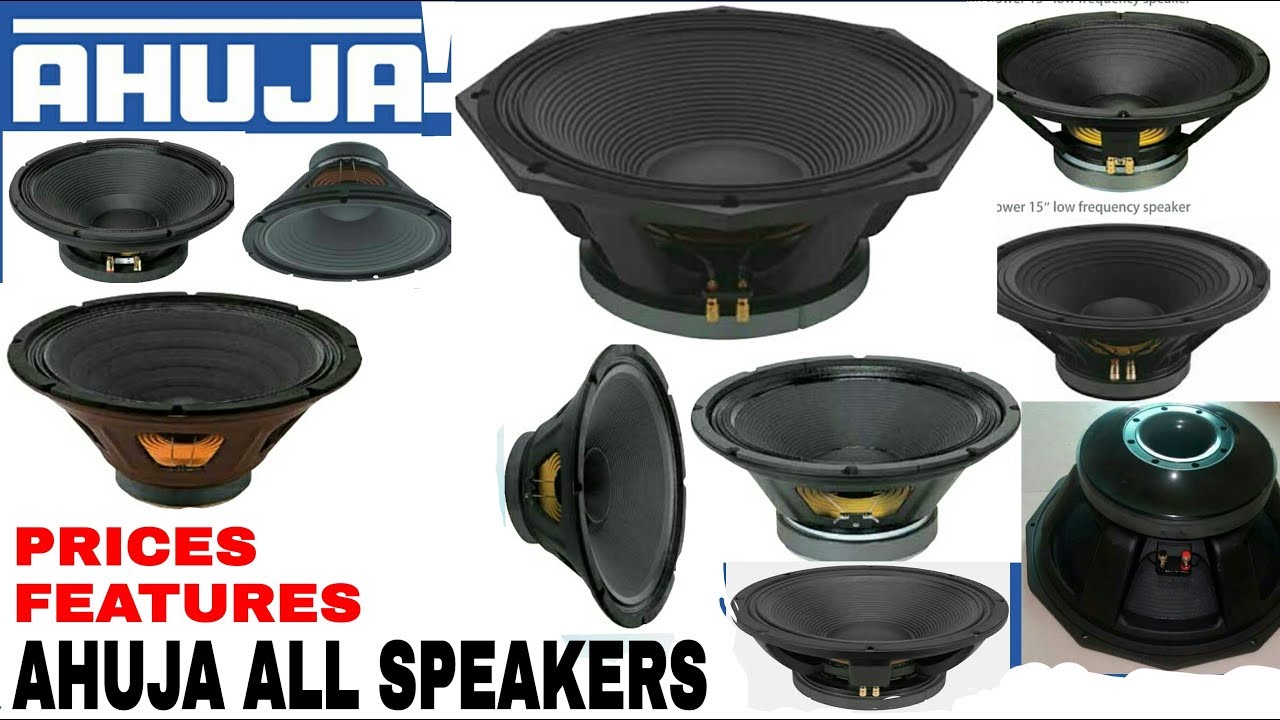 Ahuja all speakers prices \u0026 details 