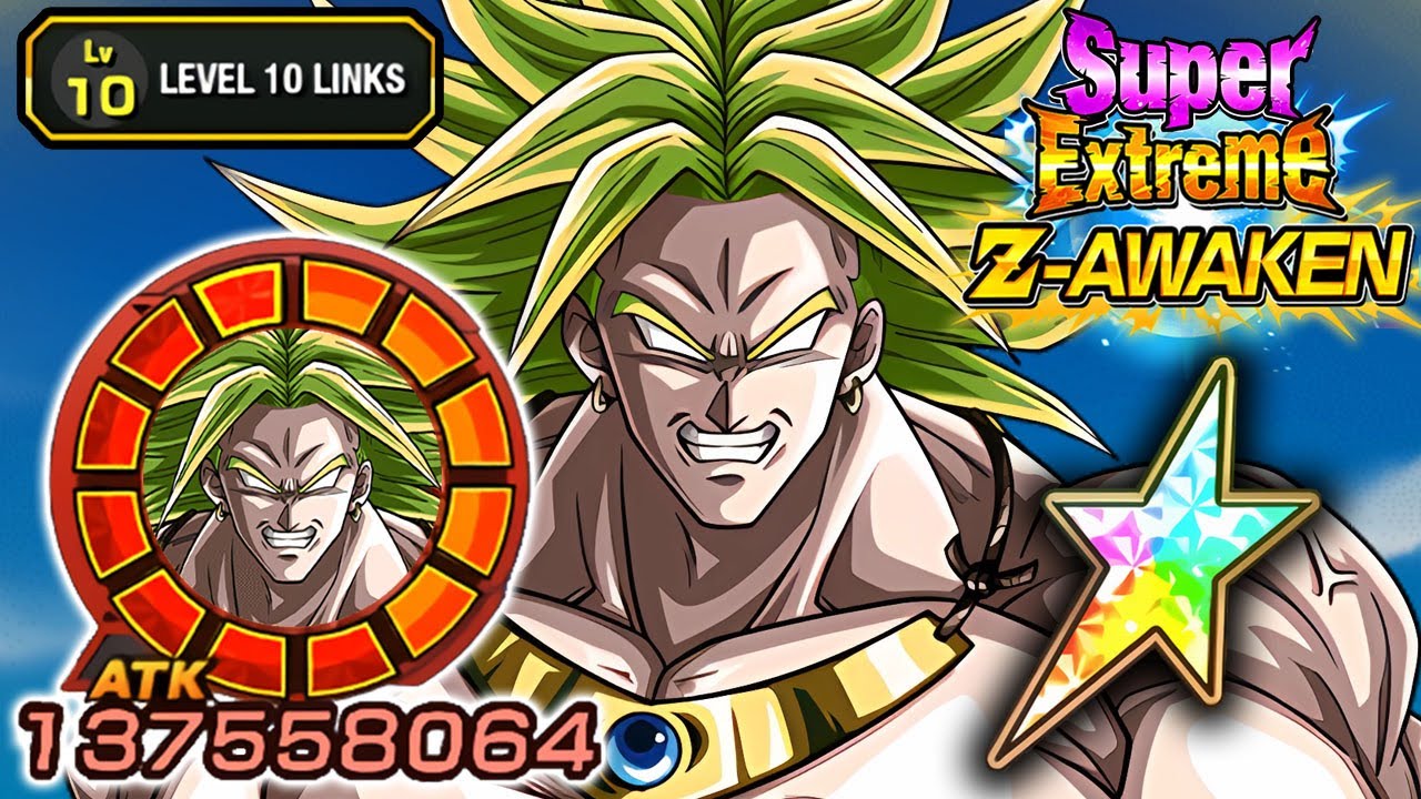 100% SUPER EZA STR LR LSSJ BROLY SHOWCASE!!!!! Dragon Ball Z Dokkan Battle