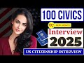 2025 random 100 civics questions and answers - U.S. citizenship interview I N400 Interview #n400