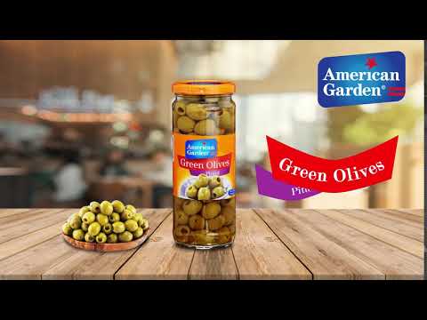 Green Olives Pitted American garden